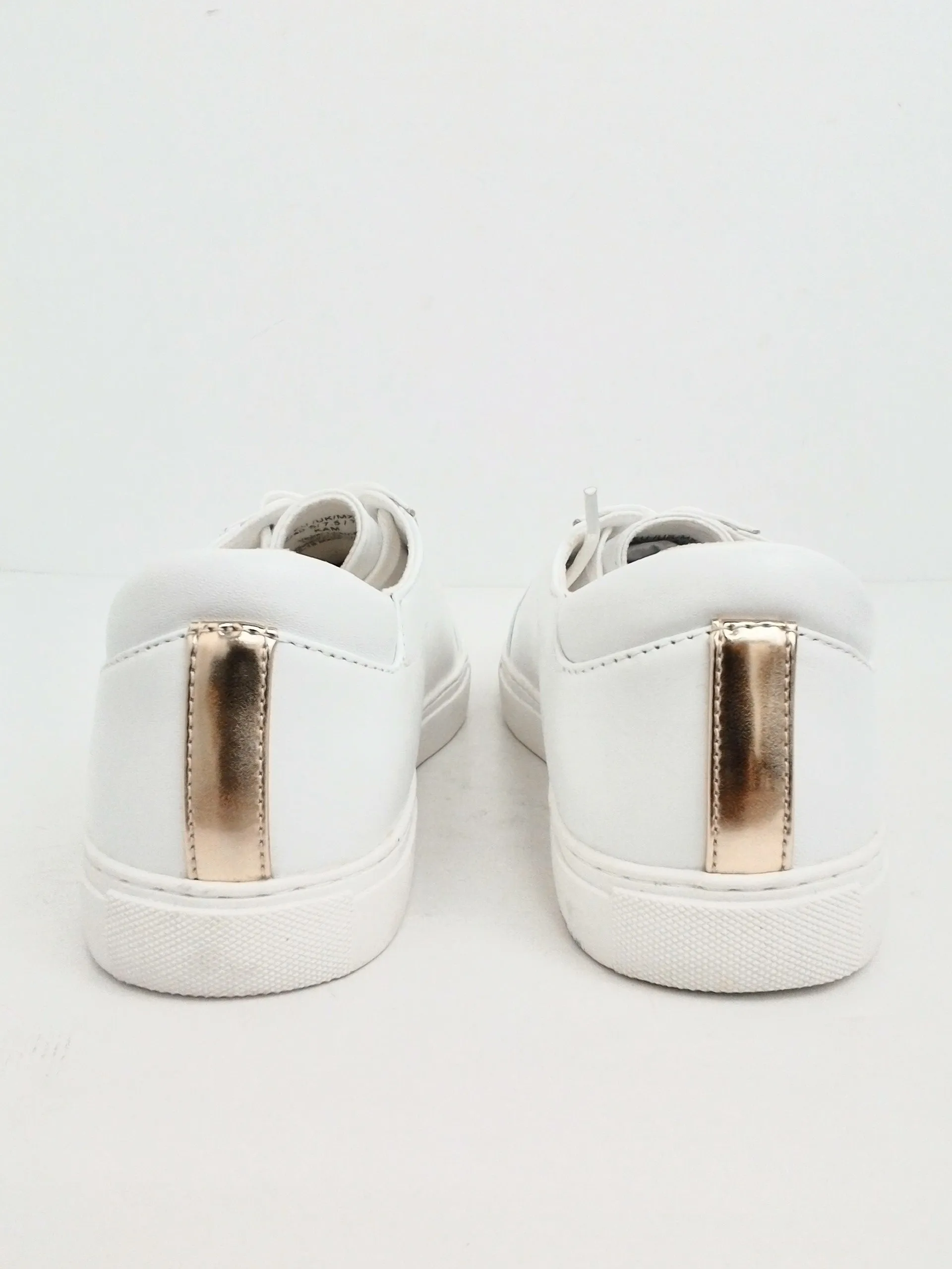 Kenneth Cole Women's White Leather Sneakers Size 9.5