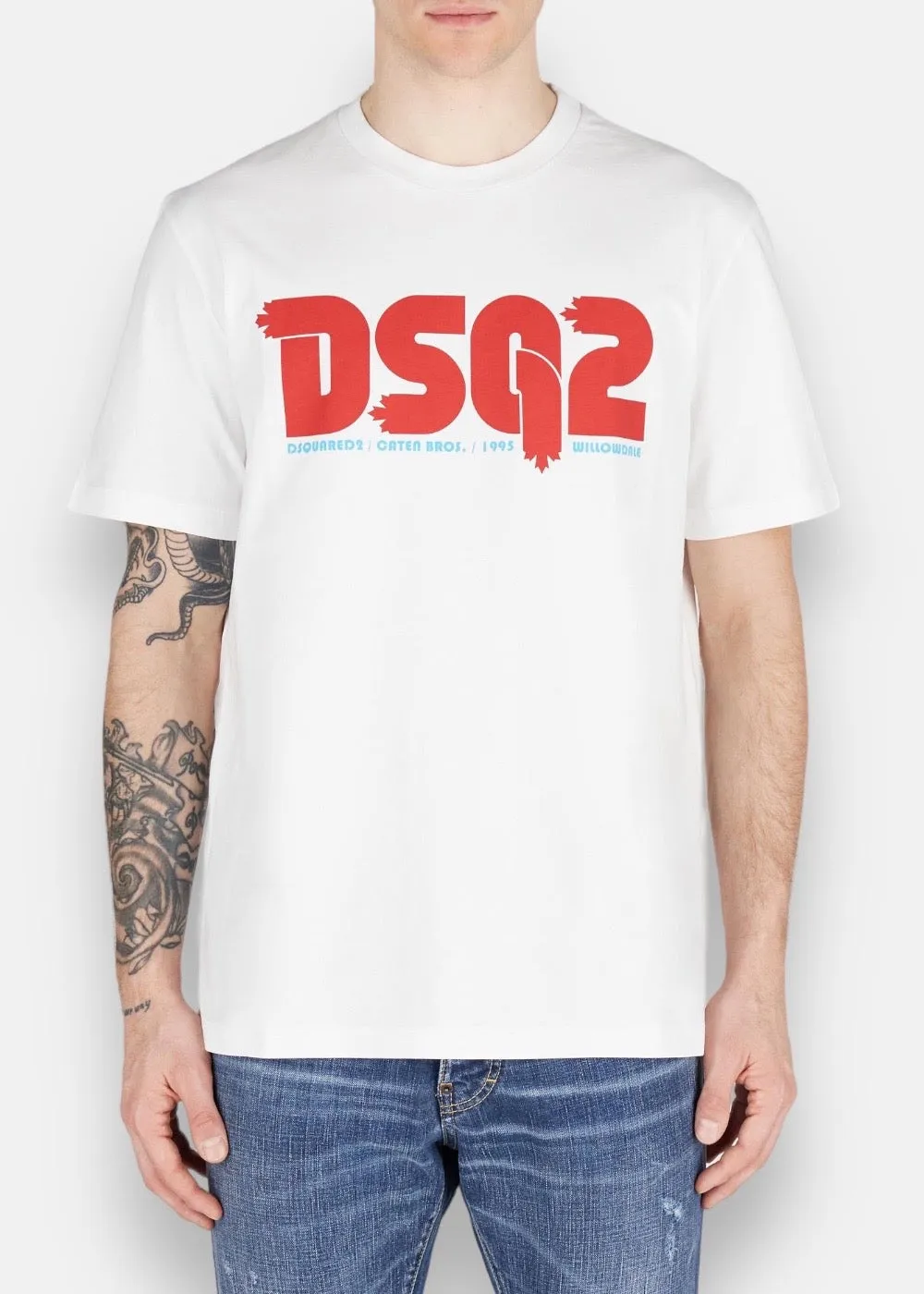 Logo Regular Fit Tee Dsquared2