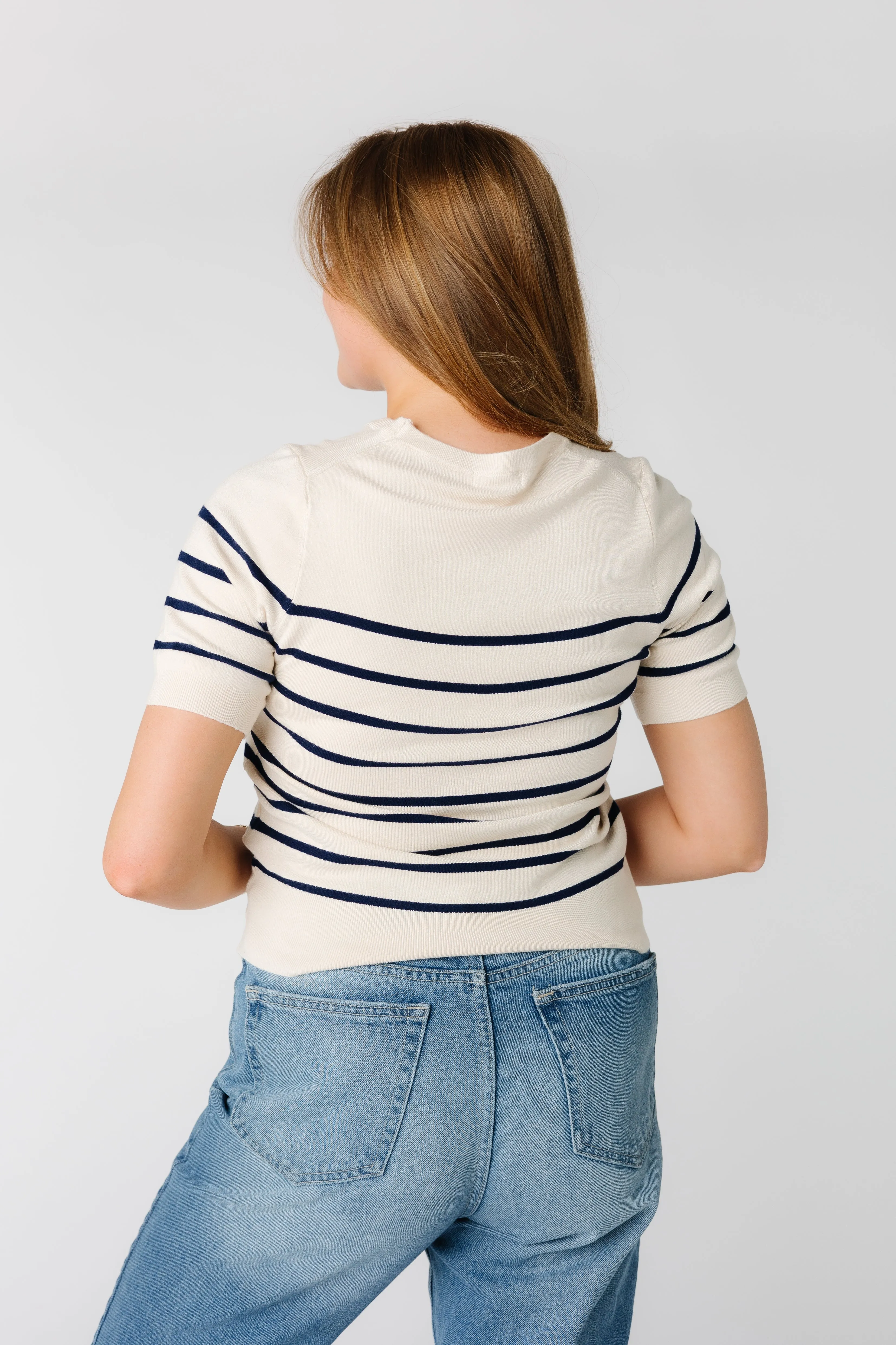 Malibu Stripe Soft Sweater