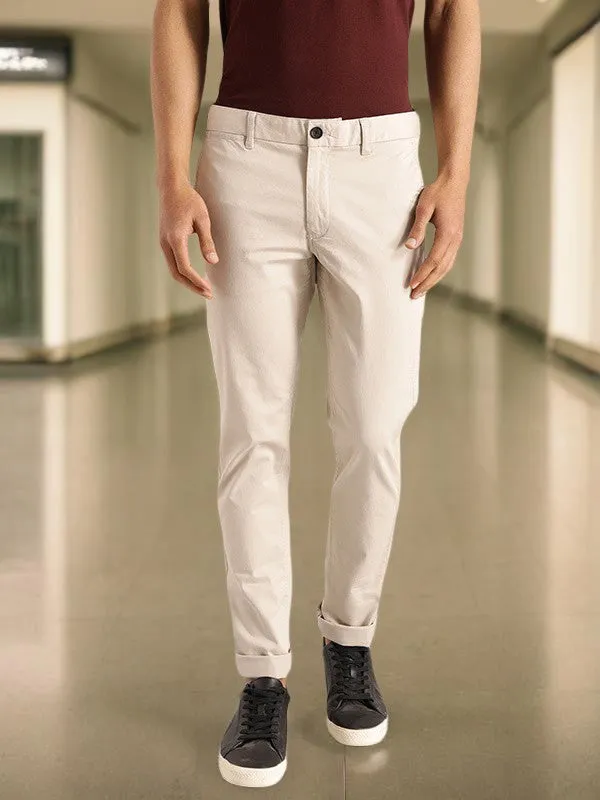 Men Brooklyn Fit Cotton Stretch Trouser