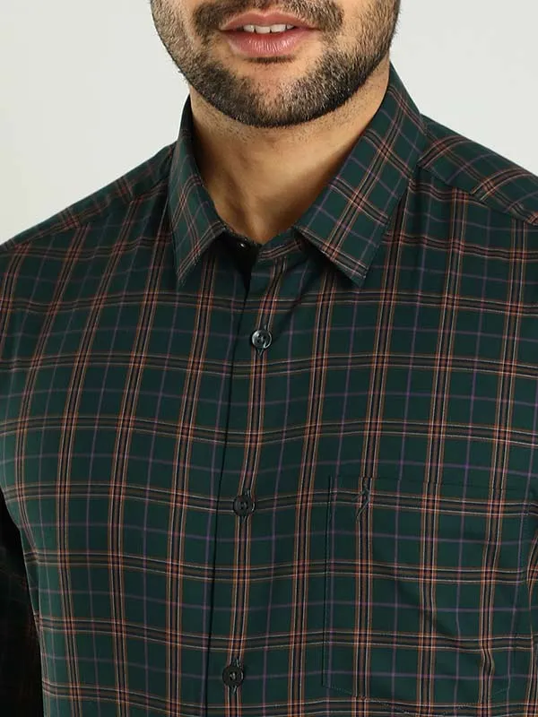 Men Checked Full Sleeve Cotton Shirt