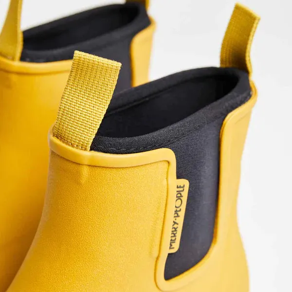 MERRY PEOPLE BOBBI RAIN BOOT WOMEN'S MUSTARD YELLOW