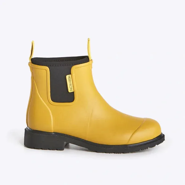 MERRY PEOPLE BOBBI RAIN BOOT WOMEN'S MUSTARD YELLOW