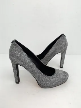 Michael Kors Women's Silver Heels Size 7 M