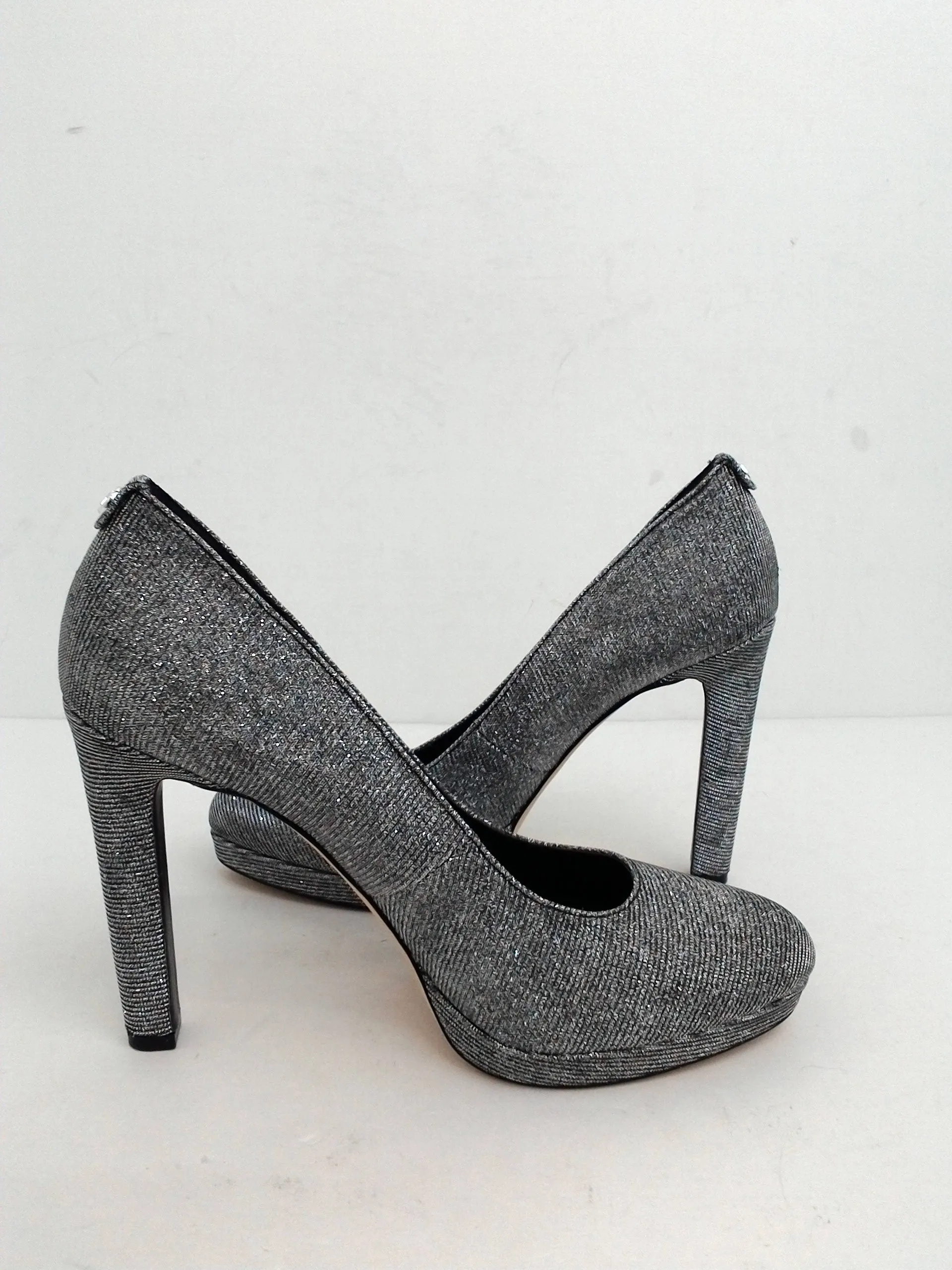 Michael Kors Women's Silver Heels Size 7 M