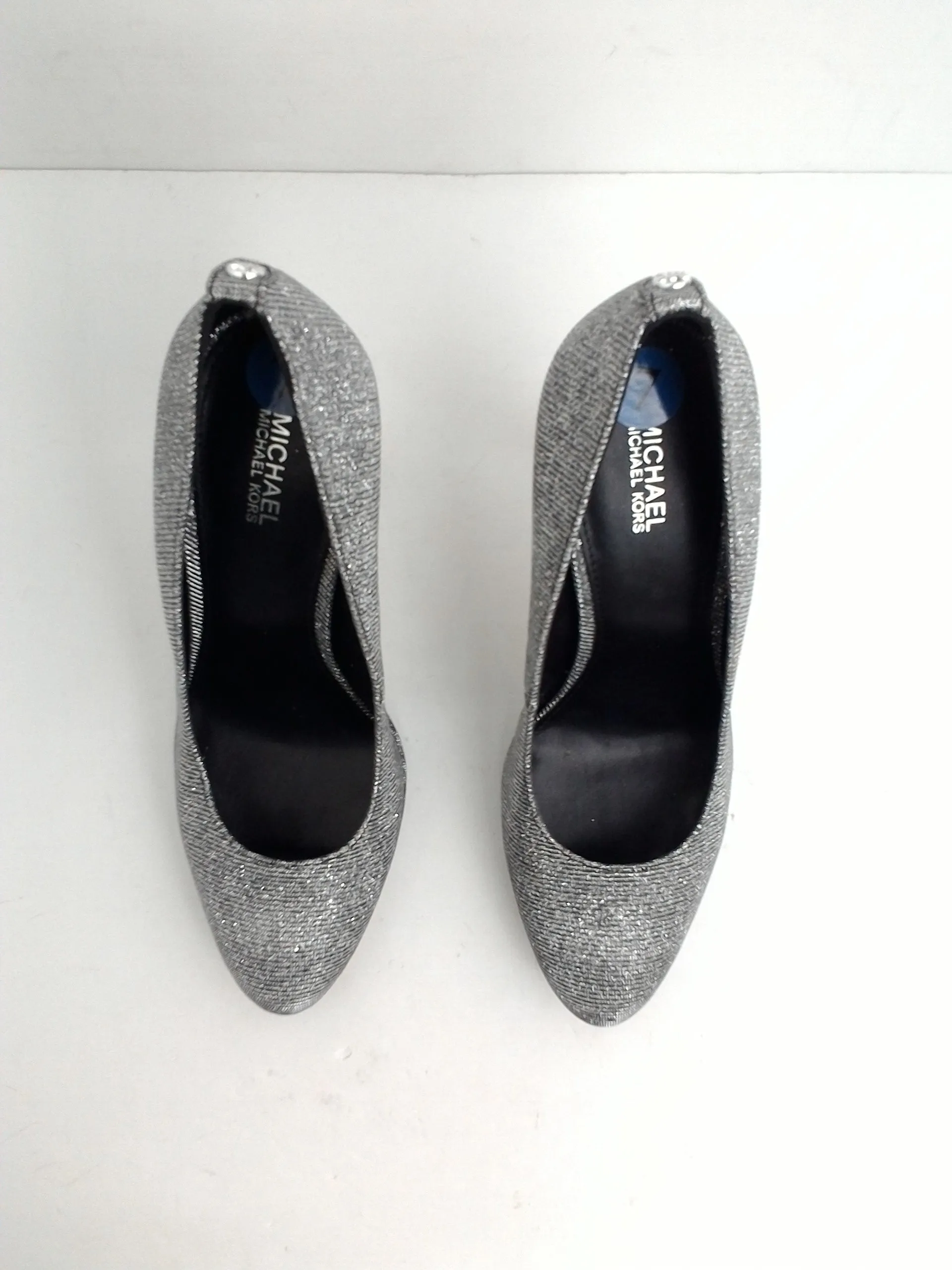 Michael Kors Women's Silver Heels Size 7 M