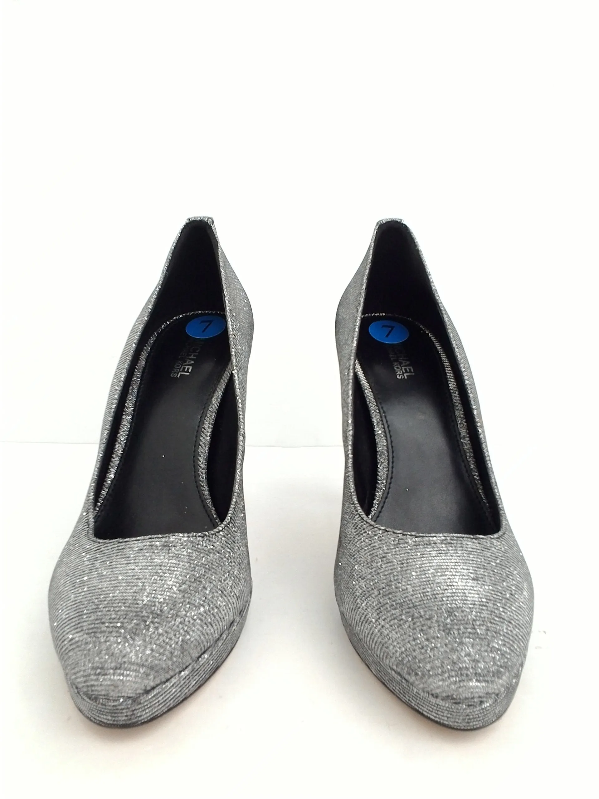 Michael Kors Women's Silver Heels Size 7 M