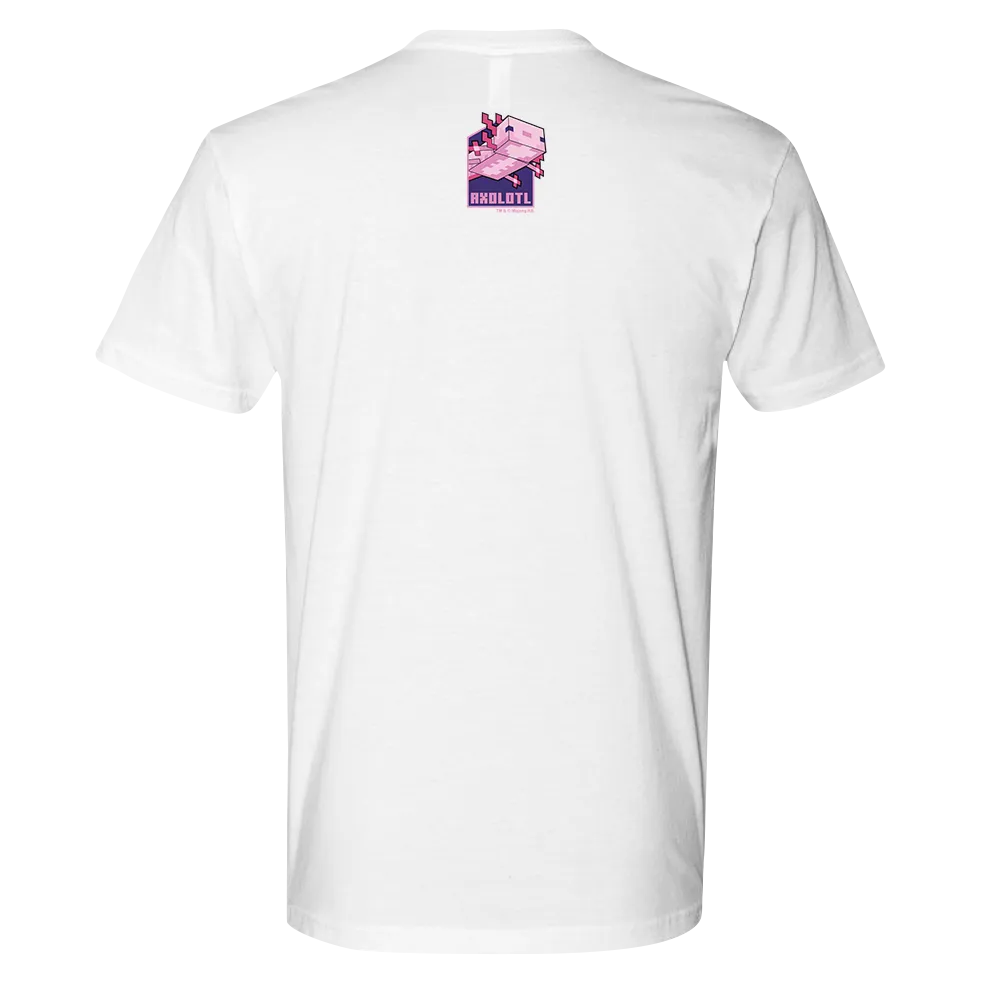 Minecraft Axolotl Outline Unisex T-Shirt