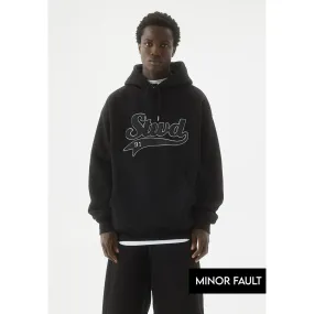 (Minor Fault) Black STWD Embroidered Hoodie