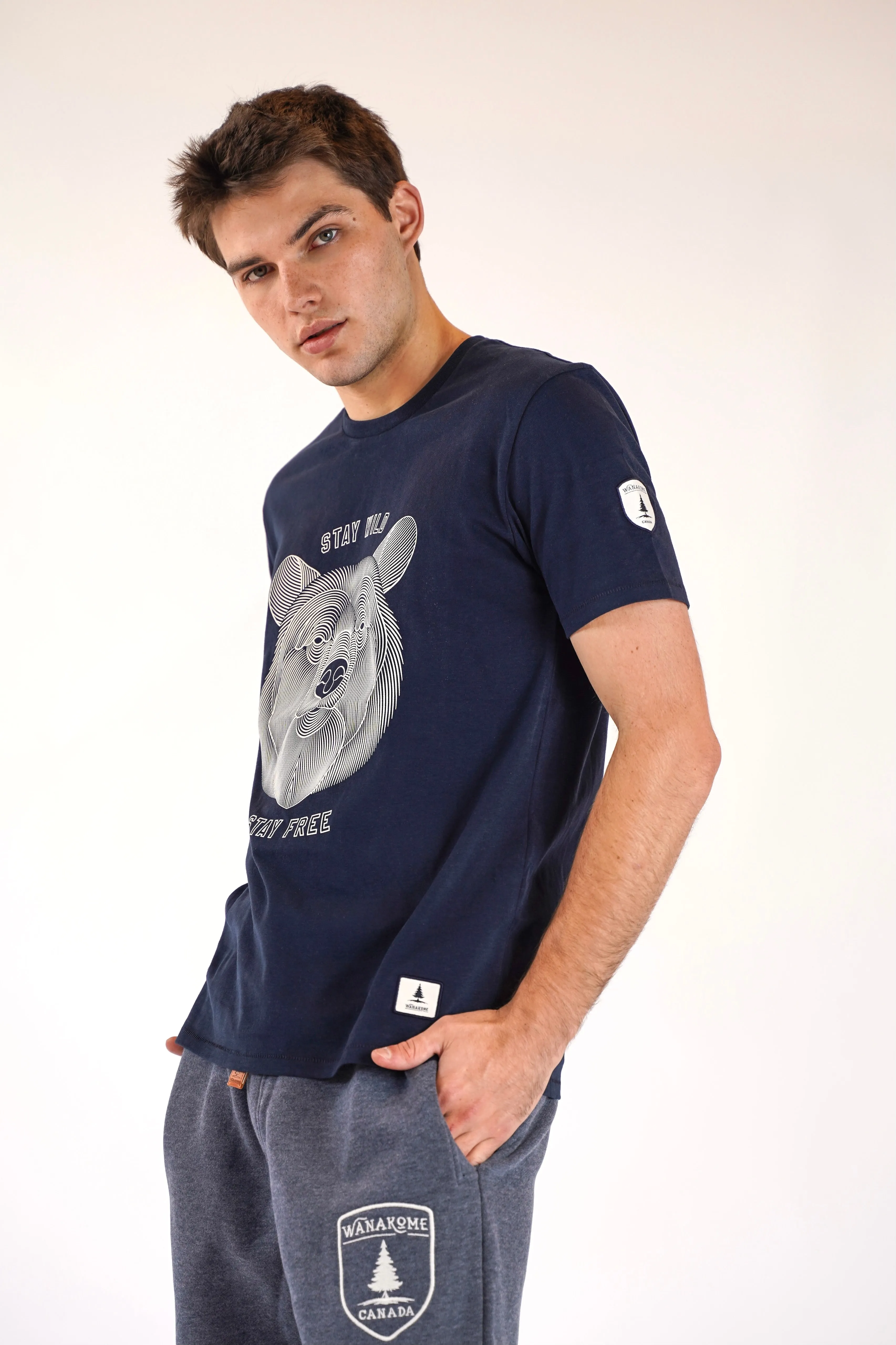 Mitchell Navy t-shirt