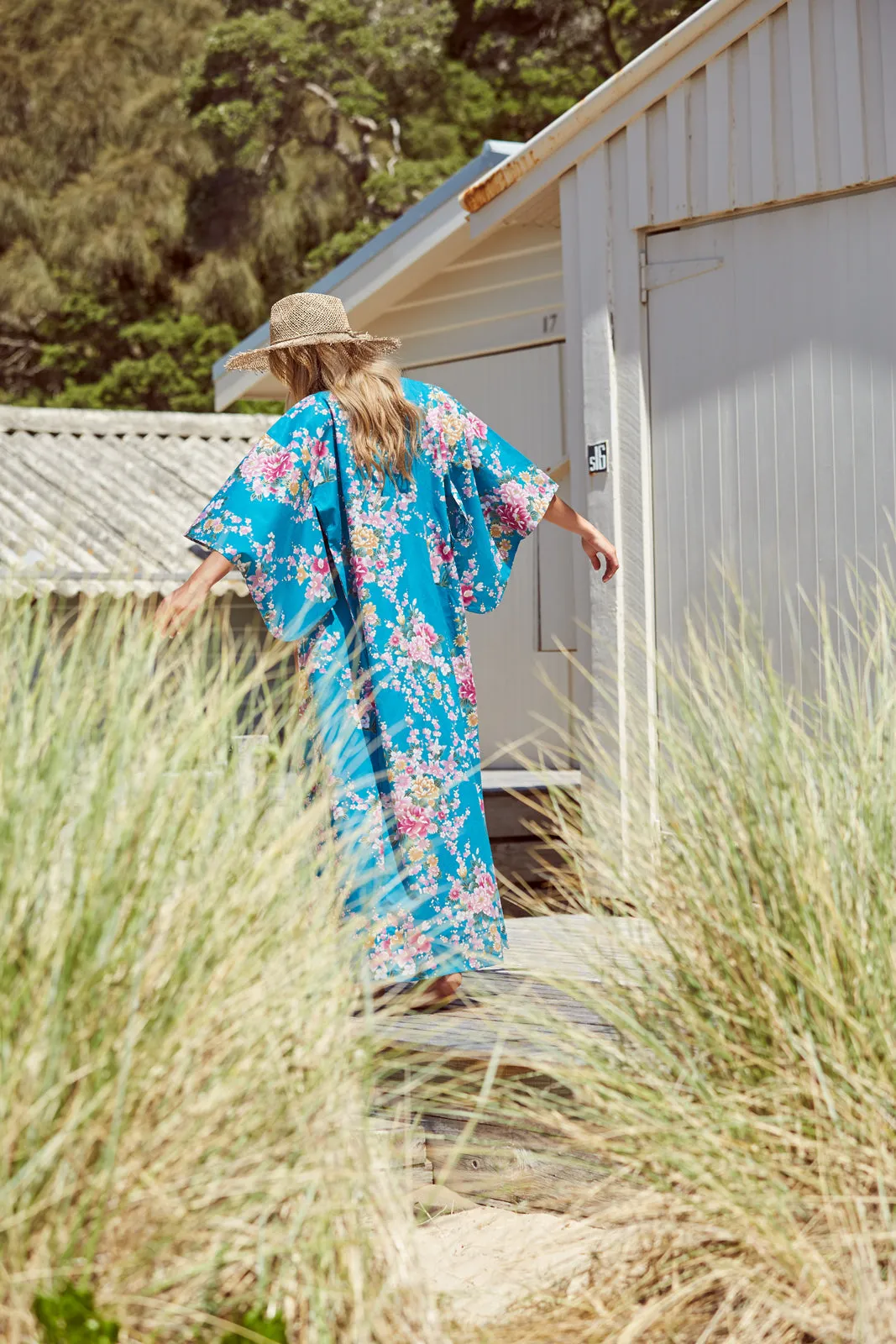 Orchis Resort Long Cotton Kimono