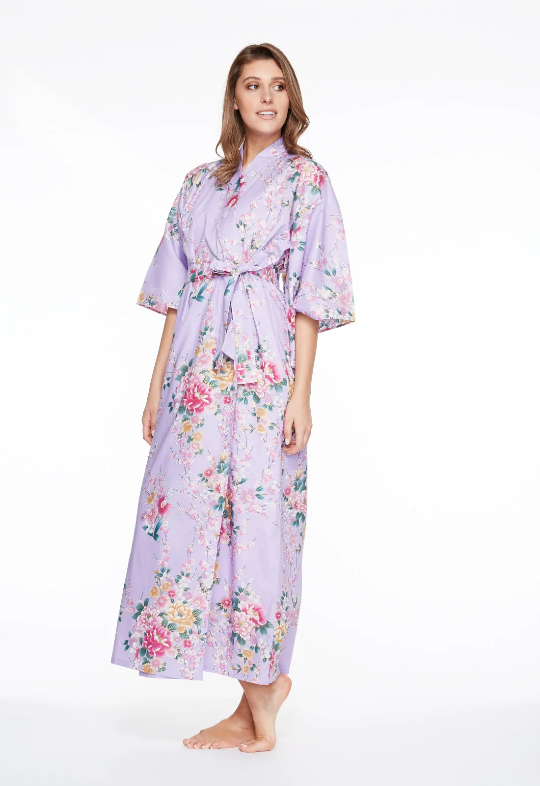 Orchis Resort Long Cotton Kimono