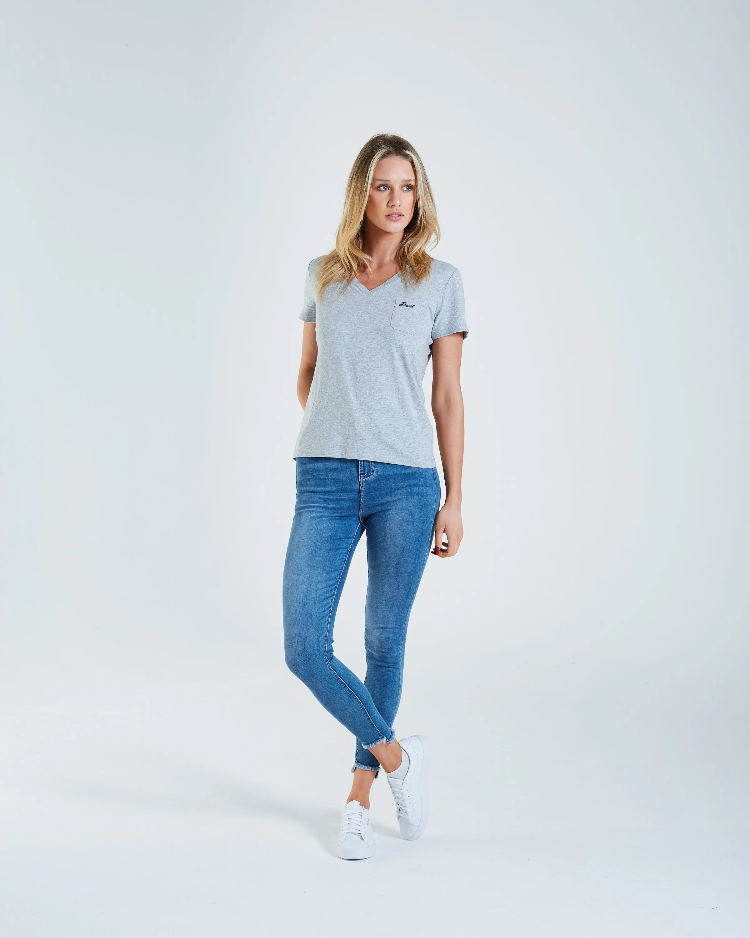 Orla T-Shirt Pebble