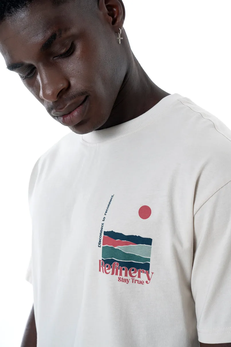 Oversized Branded T-Shirt _ 145351 _ Cement