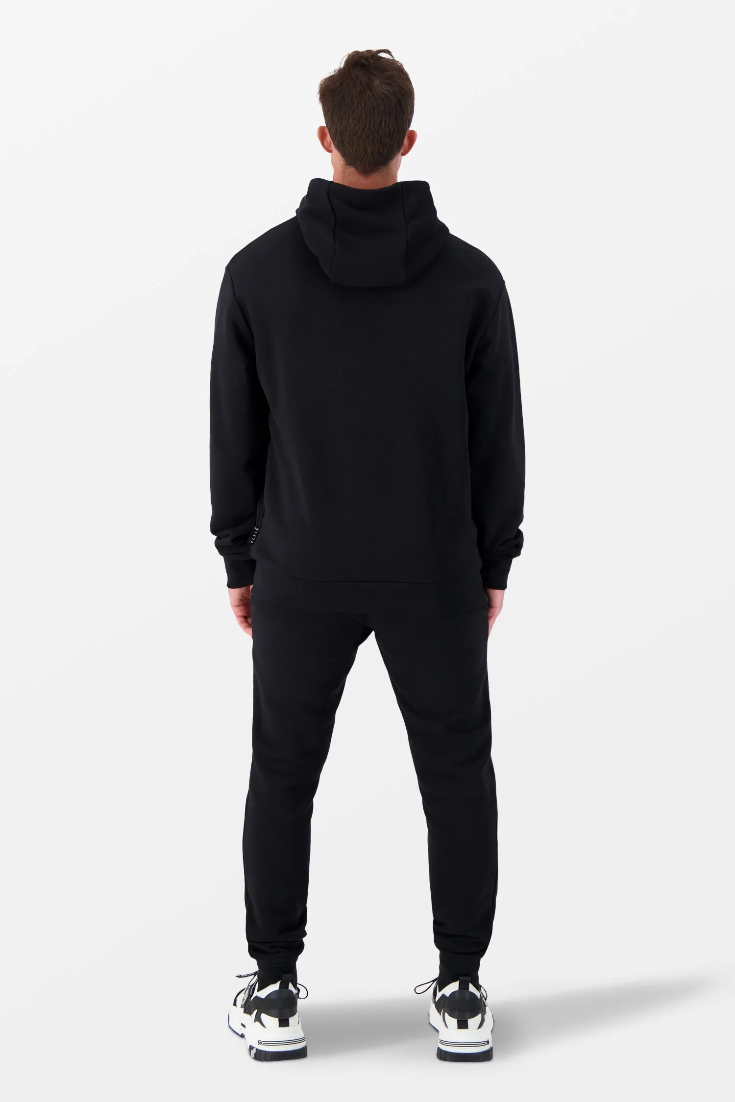 Philipp Plein Black Hexagon Hoodie