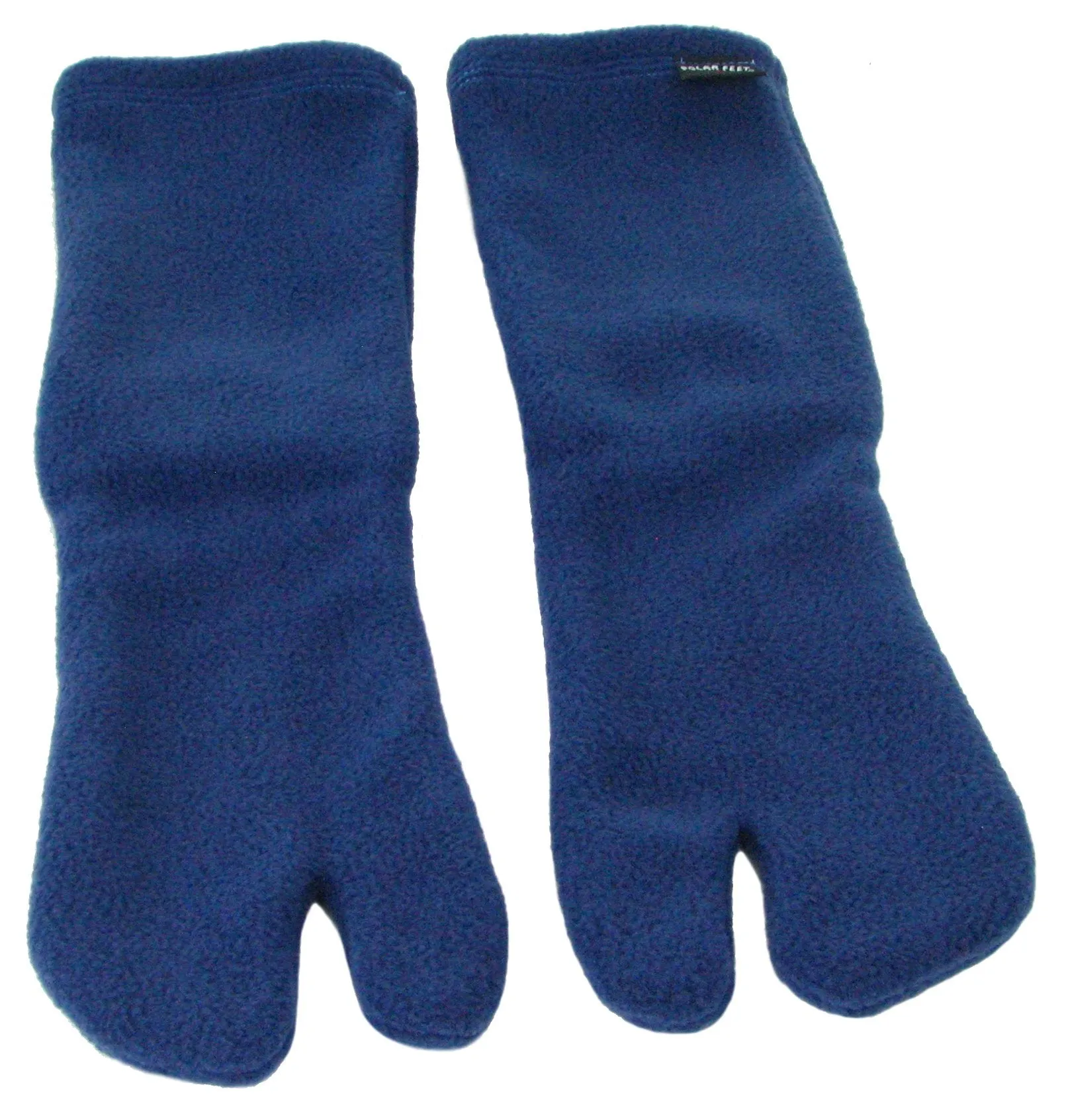 Polar Feet Fleece Tabi Socks - Denim