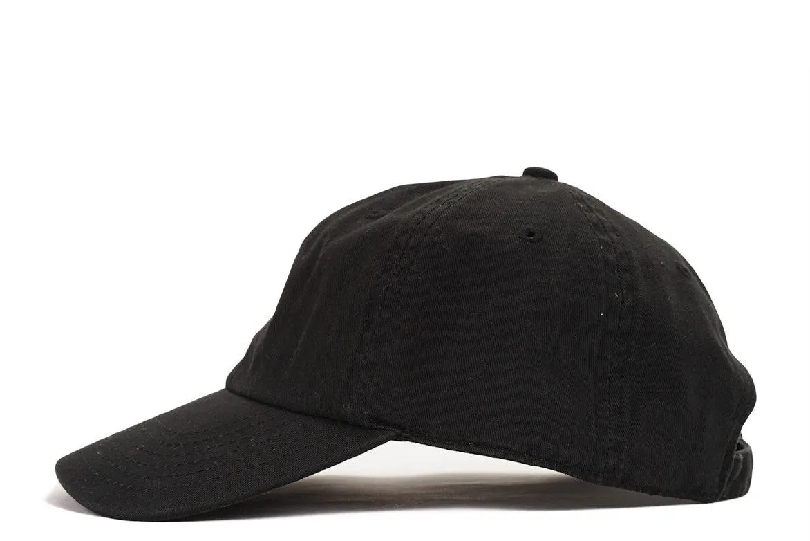 "BIG POPPA" DAD HAT - BLACK