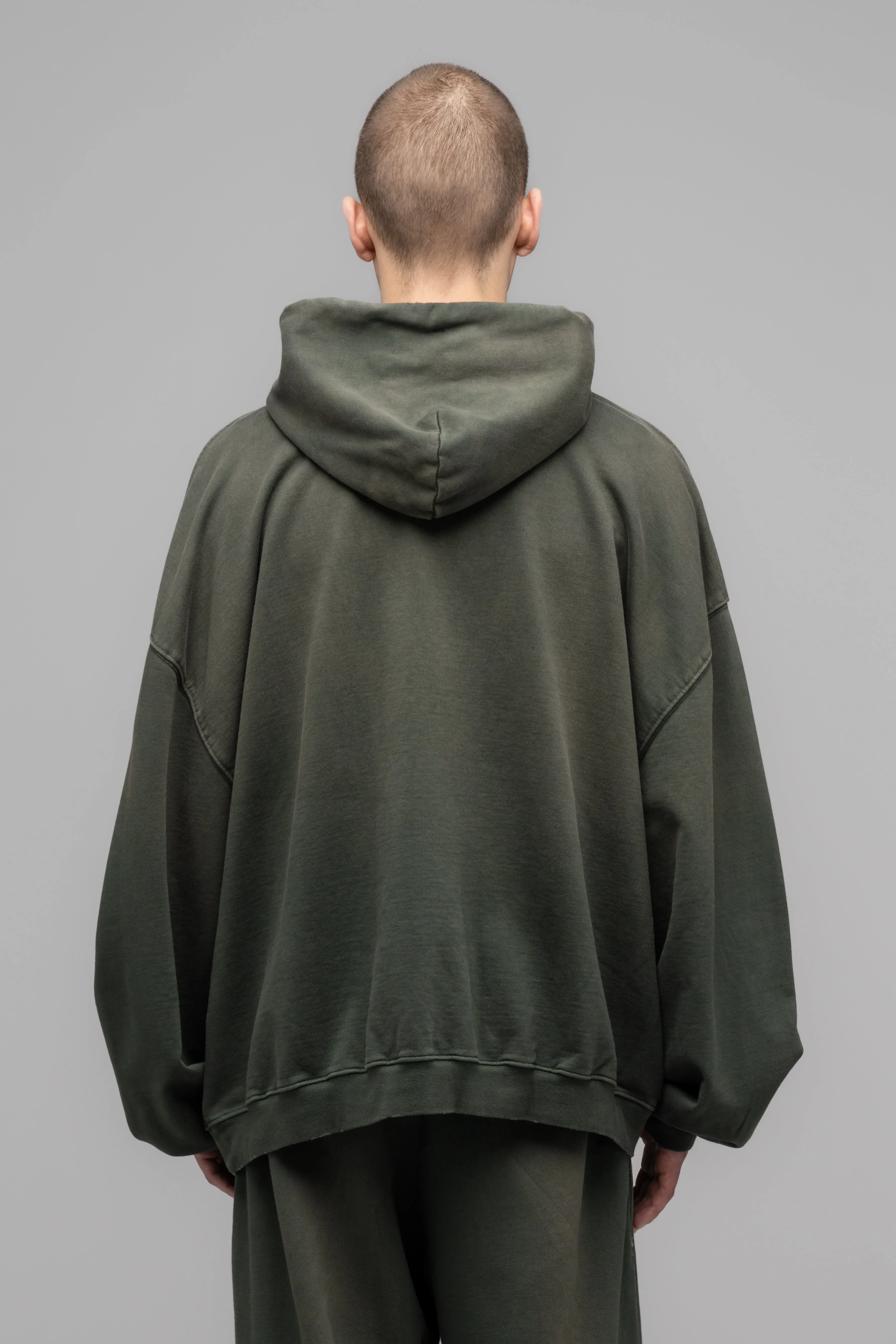 "SPLICED" BUBBLE HOODIE