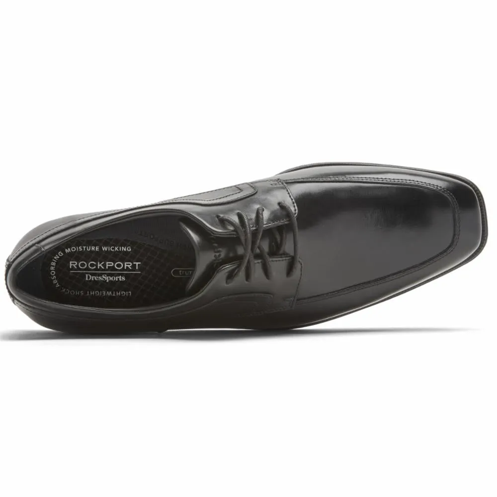 Rockport Men DRESSPORTS BUSINESS 2 APRON TOE BLACK/GLASS