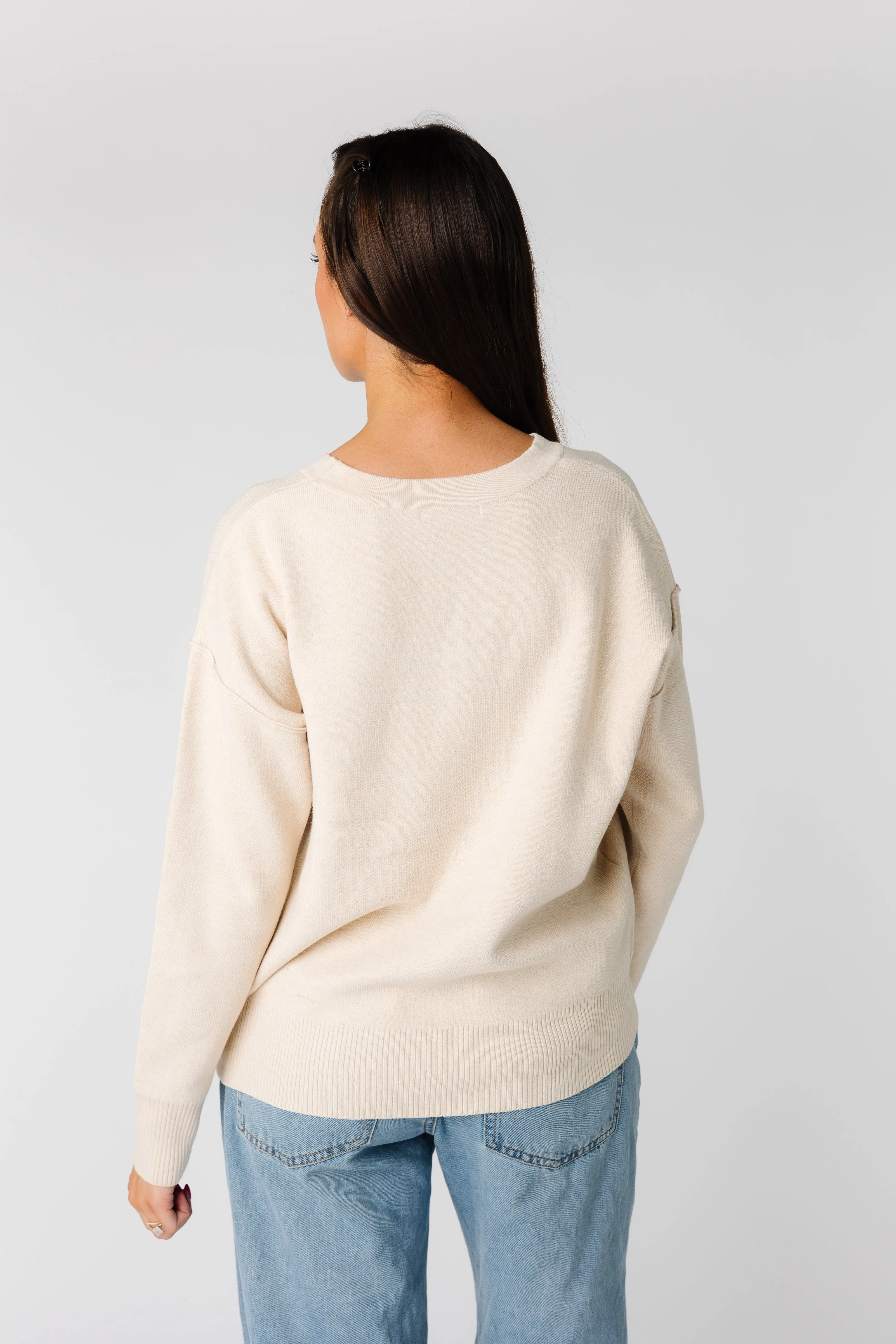 Sky High Oversize Sweater