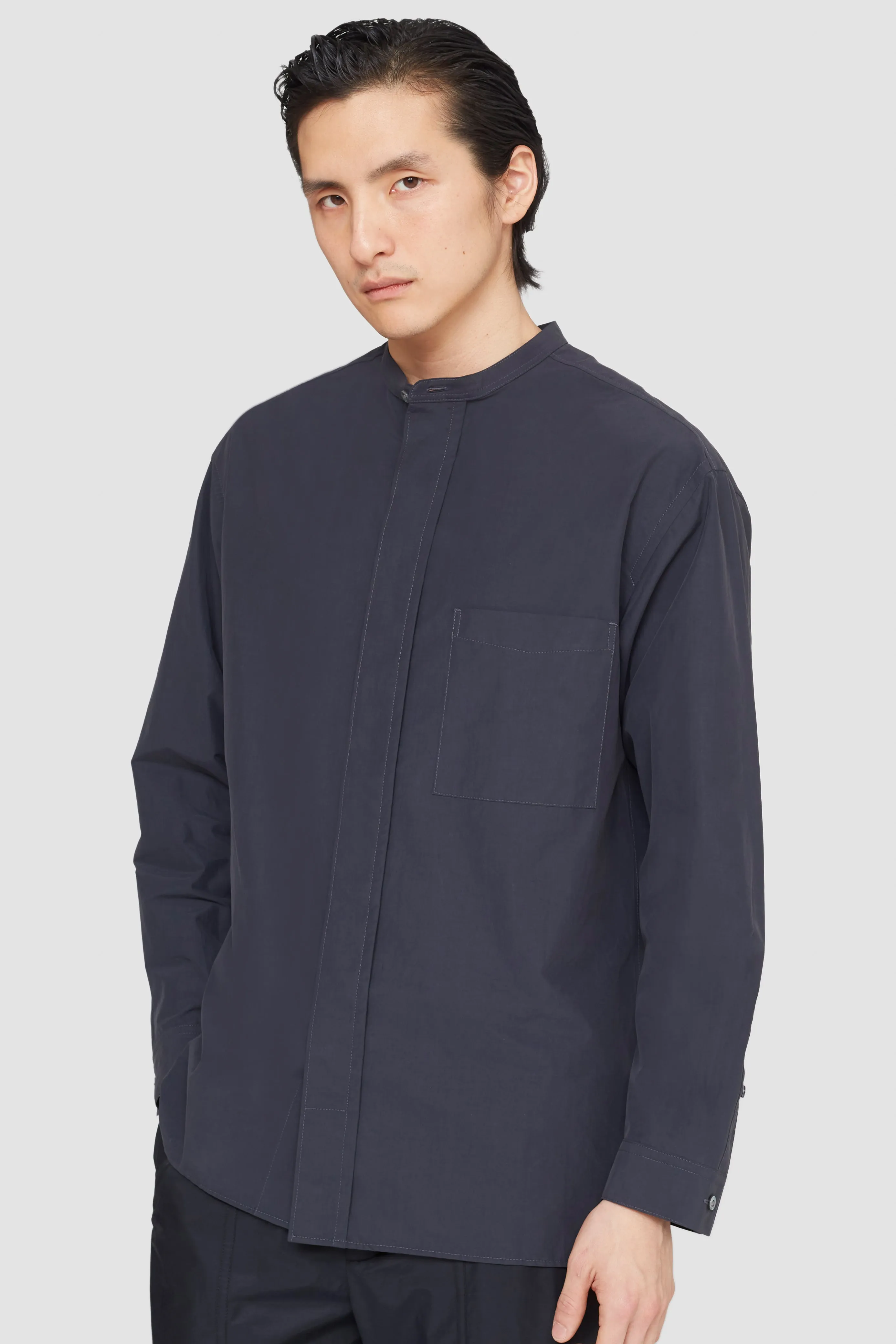 Stand Collar Shirt