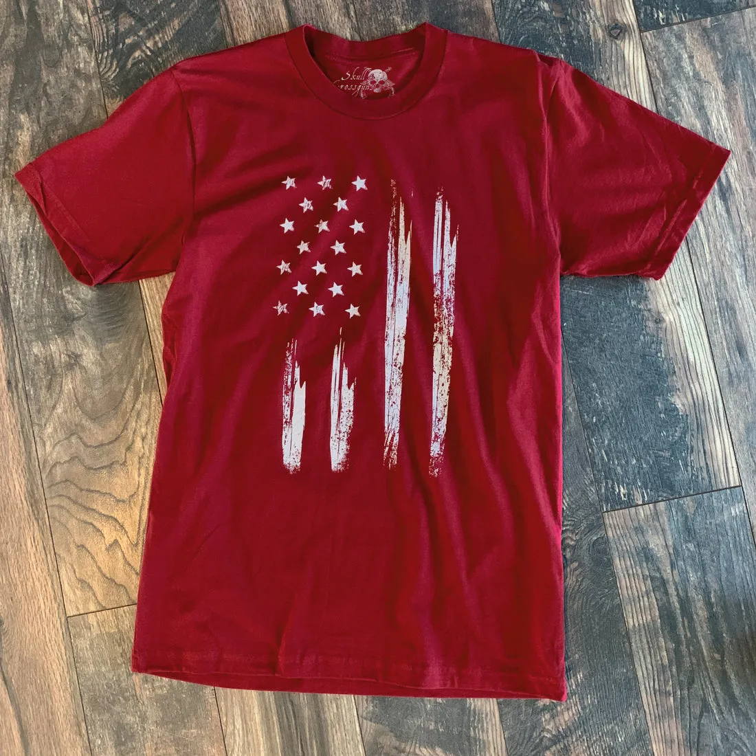 US Flag - Black - Children's T Shirt - Unisex