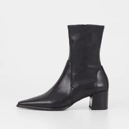 Black Vagabond Giselle Stretch Booties