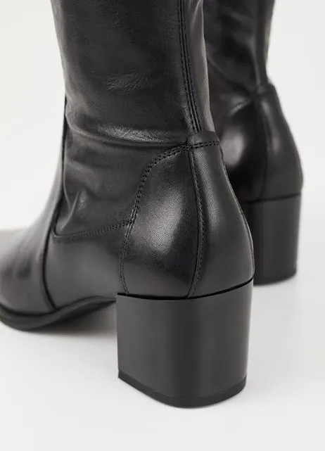 Black Vagabond Giselle Stretch Booties