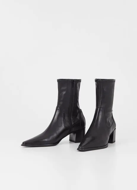 Black Vagabond Giselle Stretch Booties