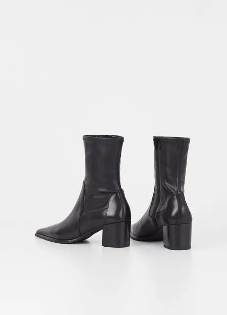 Black Vagabond Giselle Stretch Booties