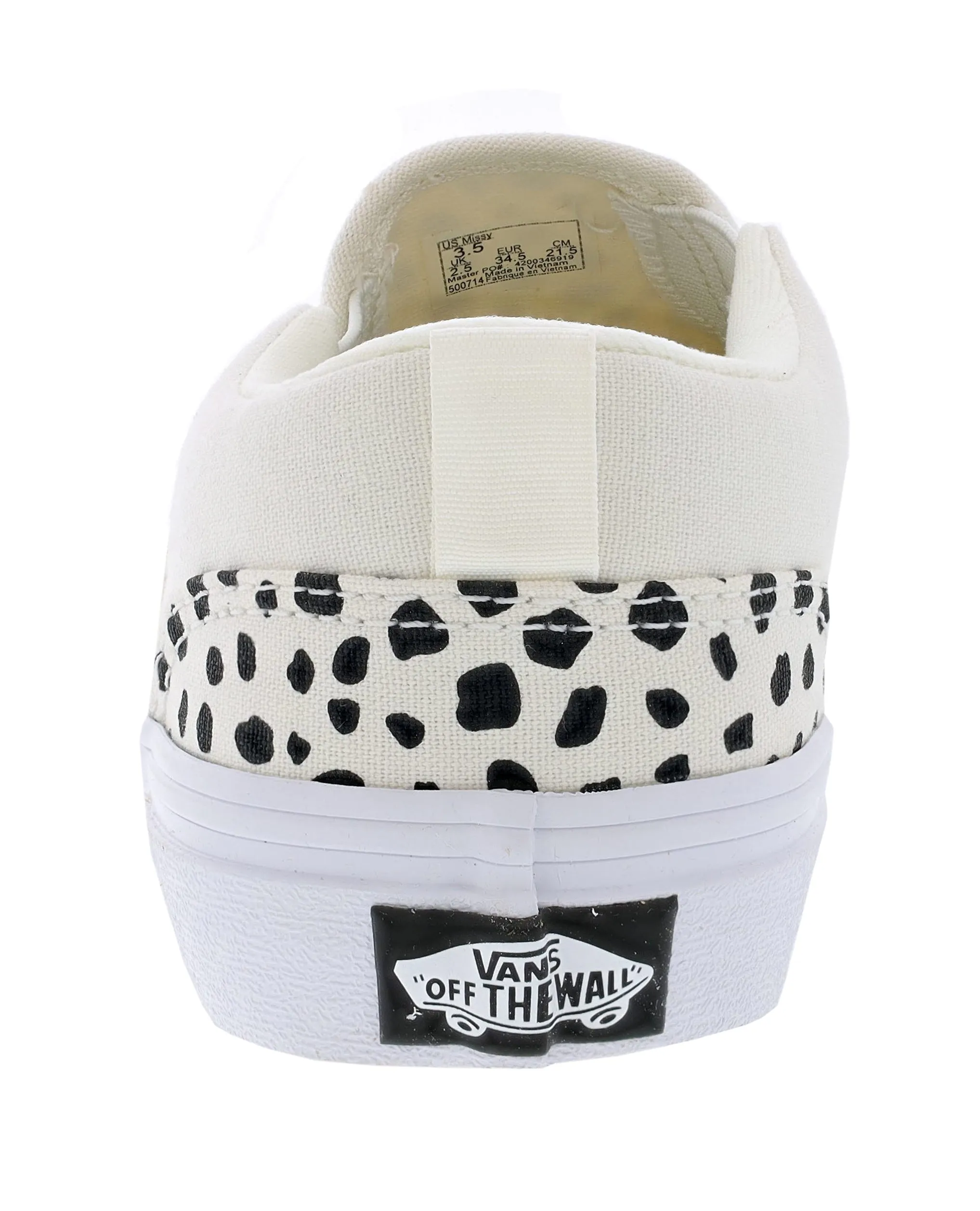 Vans Kid's Asher Graphic Print Slip On Sneakers