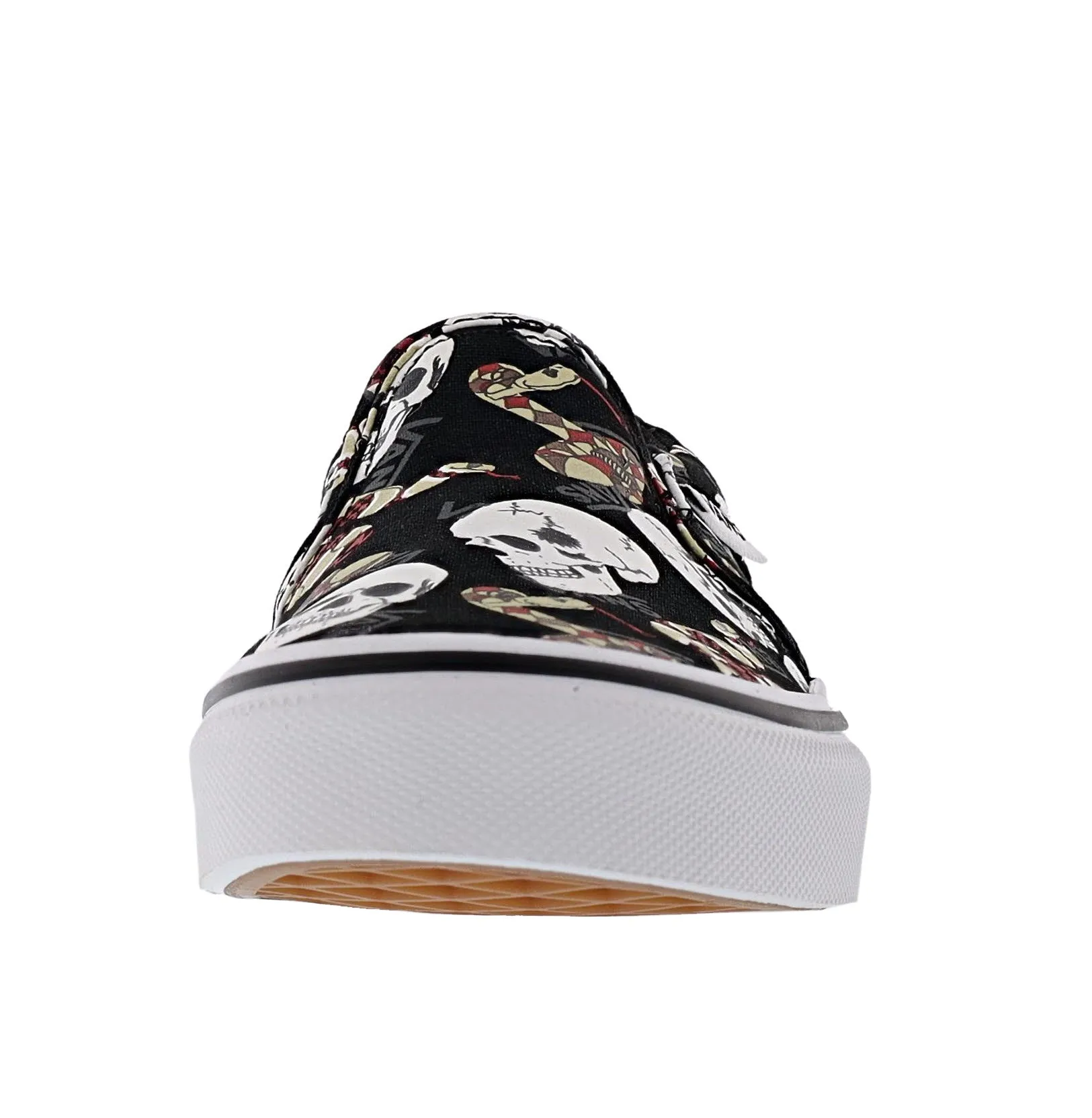 Vans Kid's Asher Graphic Print Slip On Sneakers