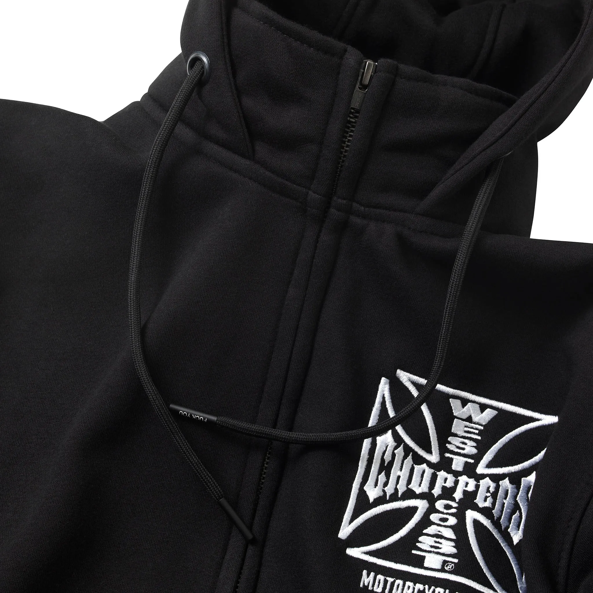 WCC OG ATX ZIP HOODY BLACK