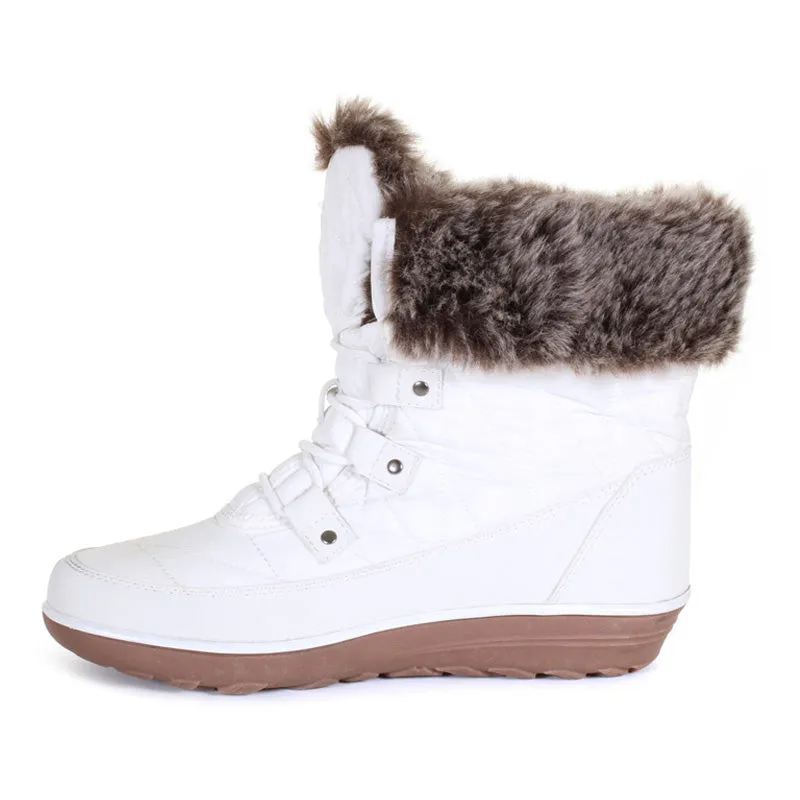 Women's Snowflake Lace-up Boot