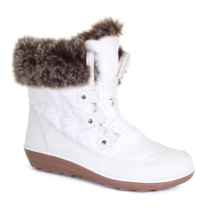 Women's Snowflake Lace-up Boot