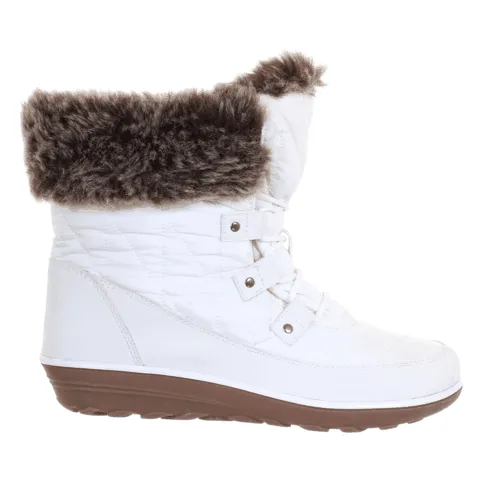 Women's Snowflake Lace-up Boot